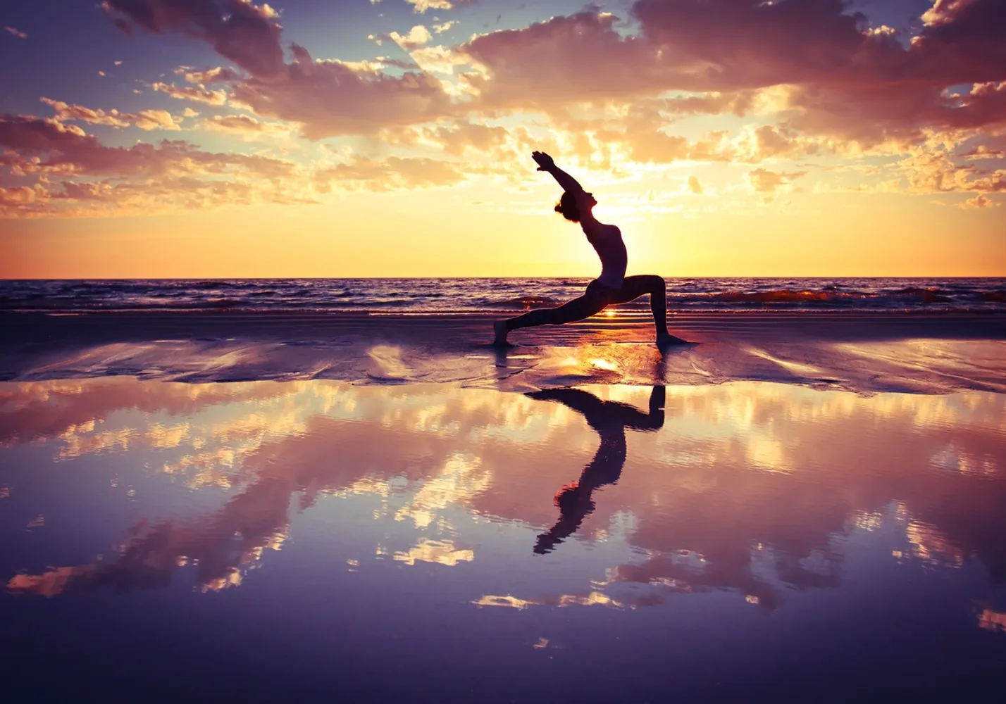 yoga beach